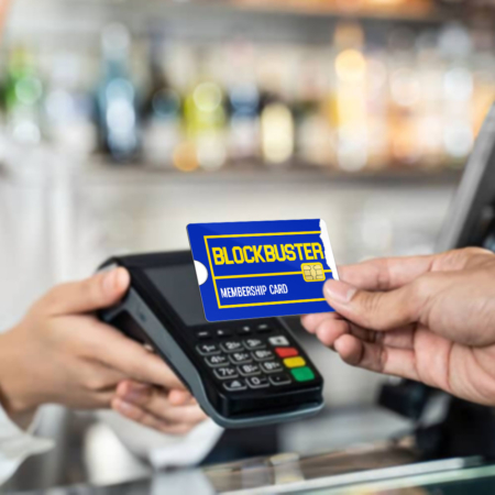 Blockbuster Credit Card Skin - WKD DECALS.com