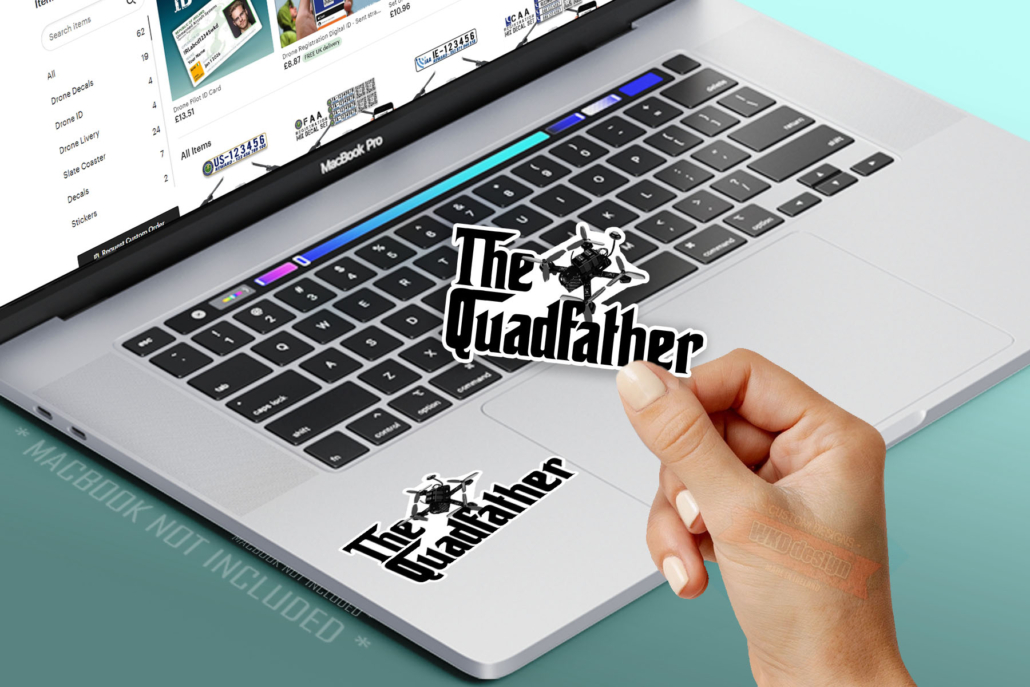 The Quadfather Sticker FPV