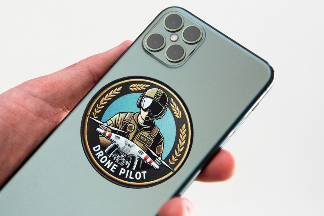 Sticker - DronePatch - wkddecals.com