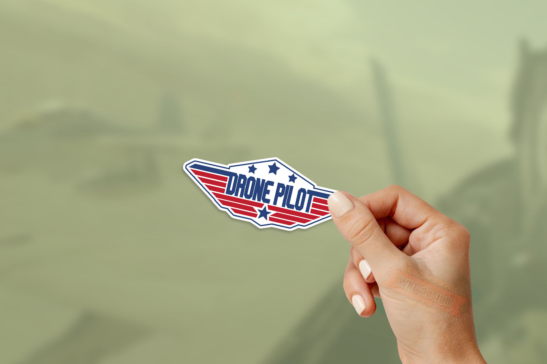 DronePilot 002 Sticker