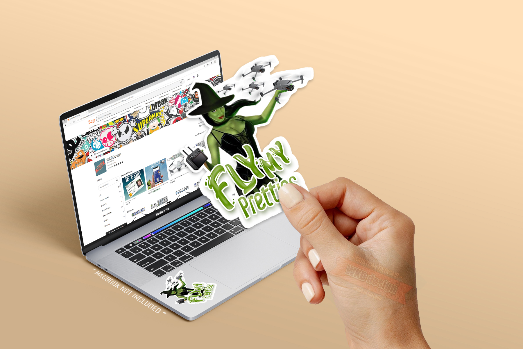 Fly My Pretties Sticker