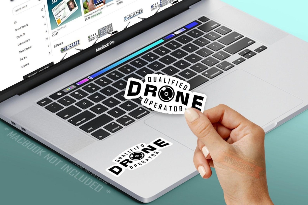 Qualified Drone Operator Sticker