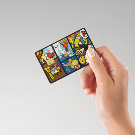 Bartman - The Simpsons - Credit Card Skin - WKDDECALS.com