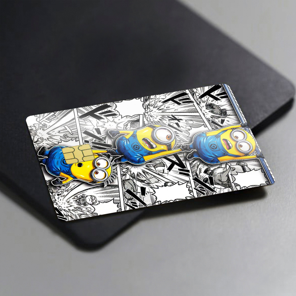 Hang in there Minions - Credit Card Skin - WKDDECALS.com Hang in there Minions - Credit Card Skin - WKDDECALS.com