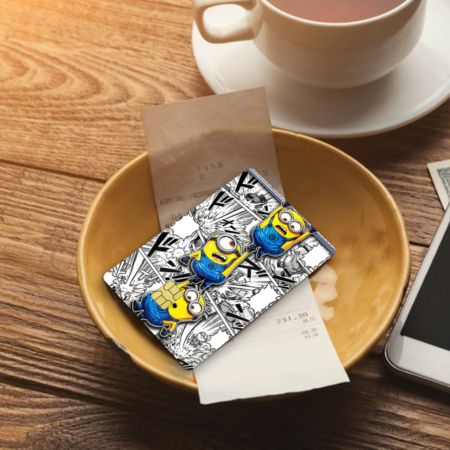 Hang in there Minions - Credit Card Skin - WKDDECALS.com Hang in there Minions - Credit Card Skin - WKDDECALS.com